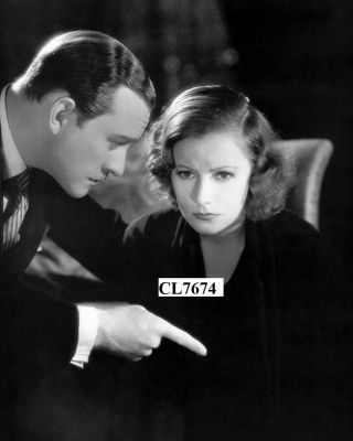 Greta Garbo And Conrad Nagel In The Movie 