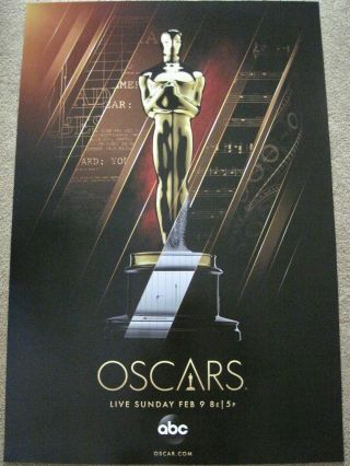 The Oscars Television Event Poster
