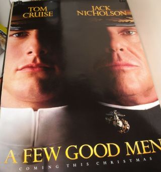 Rolled 1992 A Few Good Men Advance 1 Sheet Movie Poster Nicholson Tom Cruise