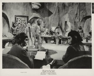 Charlton Heston As A Prisoner Of The Apes Orig 1968 Photo Planet Of The Apes