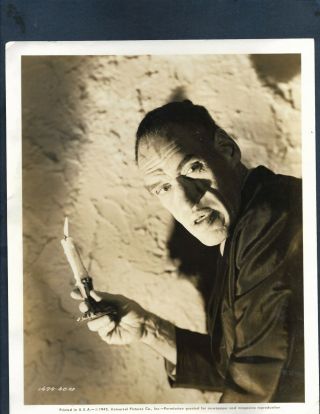 Rondo Hatton Stunning Portrait In House Of Horrors 1945 Orig Vintage Photo 272