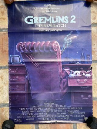 Gremlins 2: The Batch 1990 Os 27x41 Movie Poster