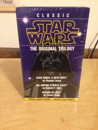 Star Wars The Trilogy Special Audio Edition 6 Cassette Set 1994