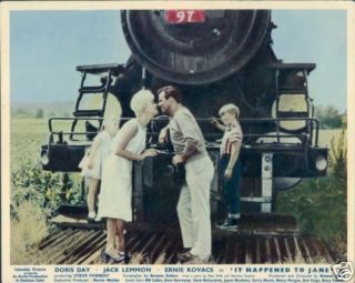 Doris Day Jack Lemmon It Hapenned To Me Lobby Card By Vintage Train