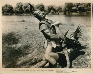 Steve Reeves In The Avenger 1964 Sword & Sandals Film Still Photo Vv