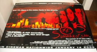 Rolled 2000 Summer Of Sam Uk Movie Poster 30 X 40 Mira Sorvino Serial Killer