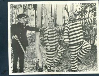 Stan Laurel And Oliver Hardy Comedian Portrait 1950s Orig Vintage Photo 56