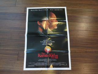 The Karate Kid Part Ii One Sheet Movie Poster 1986