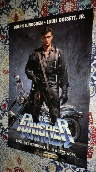 The Punisher Promo Movie Poster Dolph Lundgren
