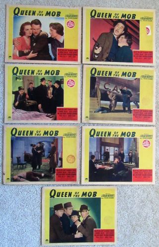 Queen Of The Mob 1940 Set Of 7lc 