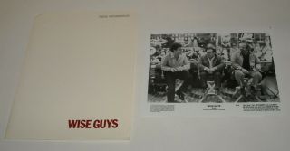 1986 Wise Guys Movie Promo Press Kit 6 Photos Joe Piscopo Danny De Vito Comedy