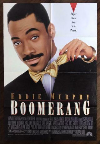 Boomerang 1992 Eddie Murphy Romance Comedy Drama Movie Poster