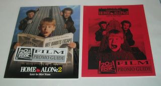 Home Alone 2 Lost In York Promo Movie Press Kit Macaulay Culkin Joe Pesci