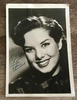 Exc Orig Signed Inscribed Colleen Townsend Autographed Promo Photo 5x7 Fine Cond