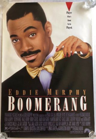 Boomerang Theatrical Movie Poster - 1992 - Ds - Eddie Murphy - 27 X 40