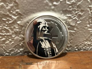2017 1 Oz Niue Darth Vader Star Wars Silver Coin