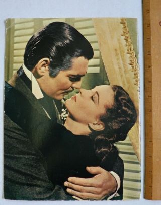 Vintage Book 1967 Mgm The Story Of Gone With The Wind Movie Booklet