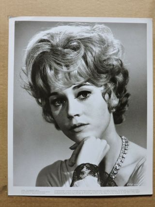 Jane Fonda Studio Portrait Photo 1966 Ash Wednesday