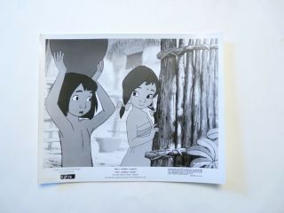 Walt Disney The Jungle Book Promo Movie Still Photo Mowgli & Girl 1965