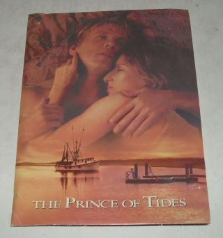 1991 The Prince Of Tides Promo Press Kit Folder W Photos Barbra Streisand