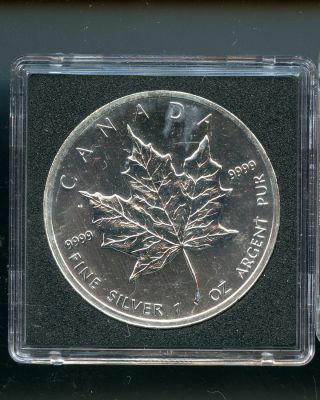 2013 Canada 1 Oz Silver Maple Leaf 5 Dollar Dcb787