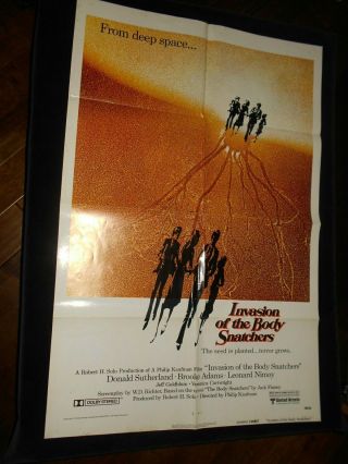 Invasion Of The Body Snatchers One Sheet Poster,  Screening Program
