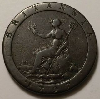 1797 Great Britain One Penny 9784