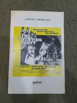 The Hunting Party Press Book - Oliver Reed,  Candice Bergen