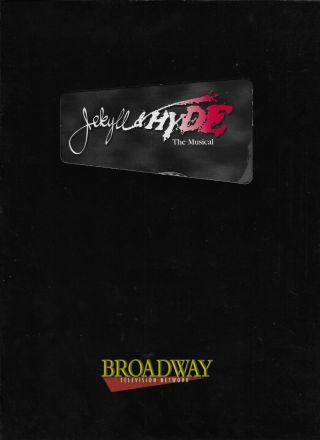 Jekyll Hyde,  The Musical Press Kit Complete W/dvd Very Fine Complete