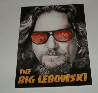 1998 The Big Lebowski French Movie Pressbook Press Book Jeff Bridges Comedy