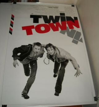 Rolled 1997 Twin Town Movie Poster Dougray Scott Dorien Thomas Rhys Ifans