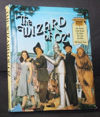 Vtg 1991 Official 50th Anniversary Book The Wizard Of Oz