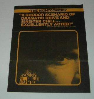The Nightcomers Movie Press Book Pressbook Marlon Brando Stephanie Beacham