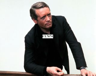 Patrick Mcgoohan During Filming Of The Television Series " Danger Man " In London