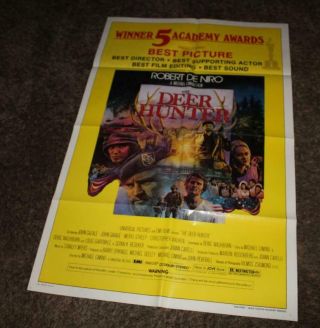 1978 The Deer Hunter One Sheet Movie Poster 27 