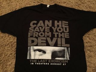 The Last Exorcism Horror Movie Rare Promotional T - Shirt Adult Xl