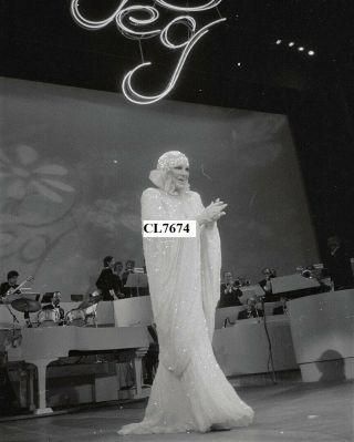 Peggy Lee Answers Her Curtain Call At The Premiere Of Broadway Show 