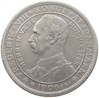 Denmark 2 Kroner 1906 A01 239