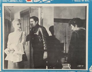 TOUCH OF EVIL ORSON WELLES Noir JANET LEIGH MEXICAN LOBBY CARD 1958 2