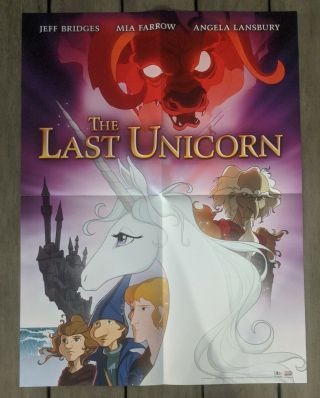 The Last Unicorn (1982) - Shout Factory 18x24 Folded Poster Oop