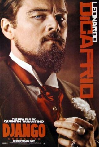 Django Unchained Great 27x40 D/s Movie Poster Leonardo Dicaprio