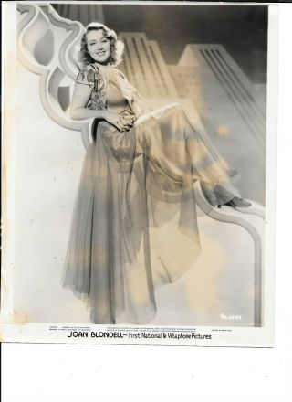 Joan Blondell 8x10 Vintage Photo