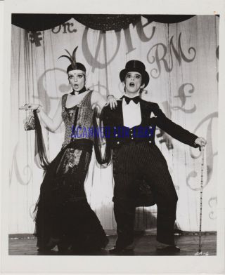 Cabaret 1972 Studio 8x10 Liza Minnelli Joel Grey Bob Fosse Classic