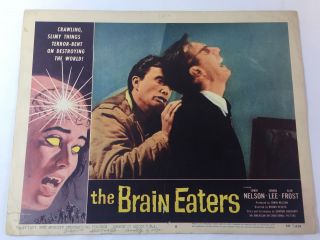 1958 Lobby Card The Brain Eaters 6
