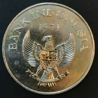 Indonesia - 5000 Rupiah - 1974 - Xf -.  500 Silver