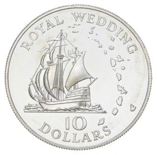 Silver - World Coin - 1981 East Caribbean 10 Dollars - World Silver Coin 927