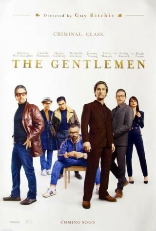The Gentlemen Great 27x40 D/s Movie Poster Last One