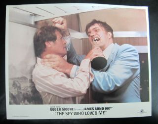 The Spy Who Loved Me - Roger Moore - 007 - Lobby Card