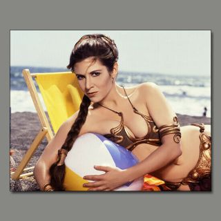 Carrie Fisher Princess Leia Star Wars Sexy 8x10 Photo Ddl90
