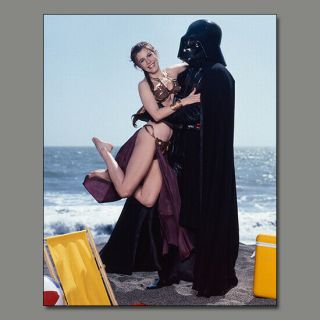 Carrie Fisher Princess Leia Star Wars Sexy 8x10 Photo Ddl91